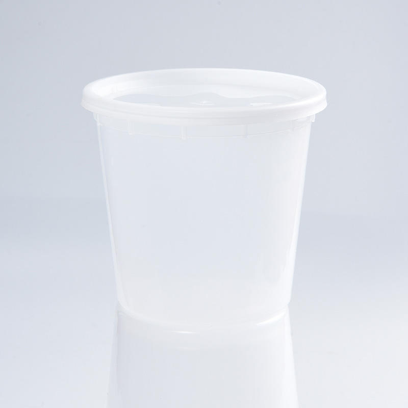 漏れ防止蓋付きの使い捨てプラスチックカップ